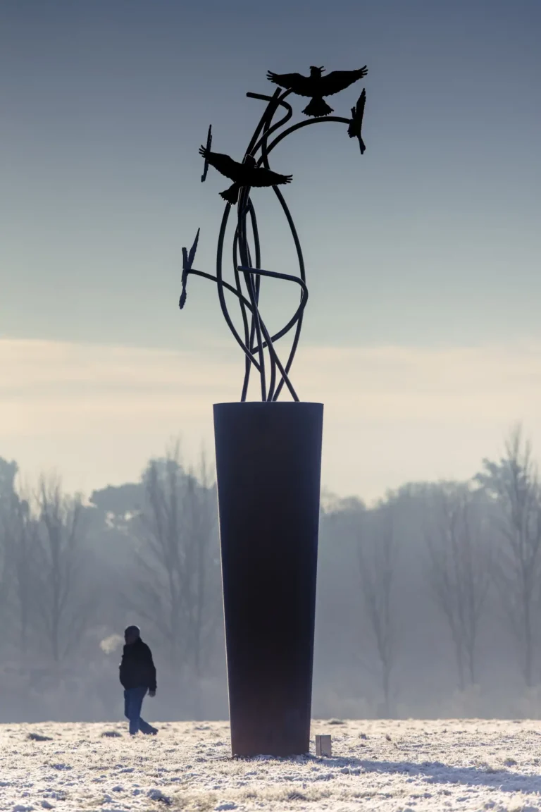 Skylarks - Public Art Sculpture Berkshire